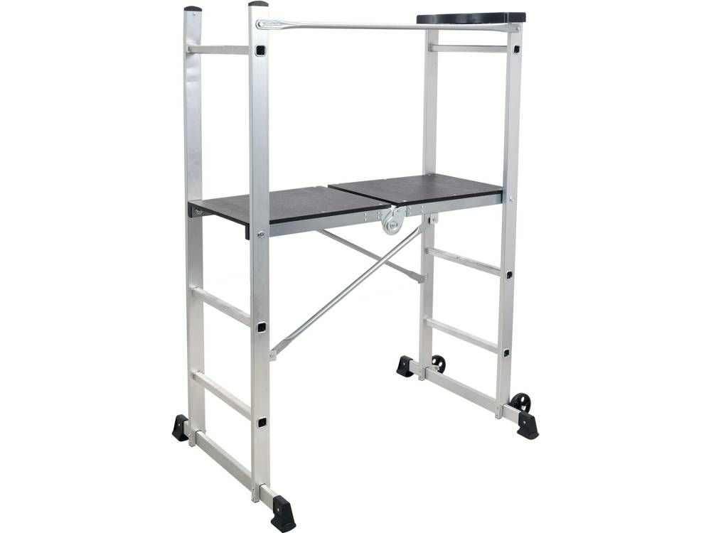 YATO MINI FOLDING SCAFFOLD LADDER 90CM_0