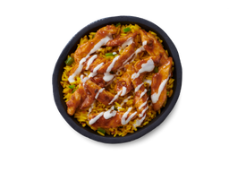CHICKEN STRIPS & RICE