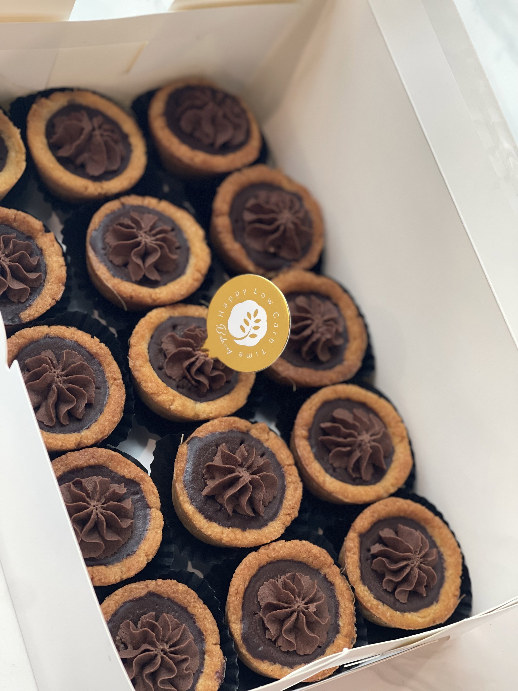 Mini Divine Chocolate Tarts 15pcs_0