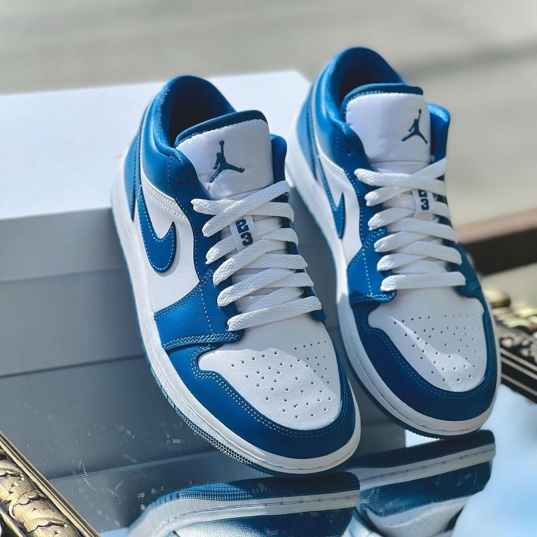 Air Jordan 1 Low Marina Blue”