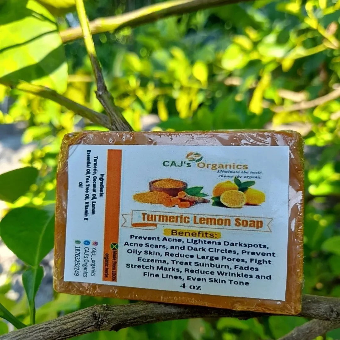 Turmeric Lemon Soap (1500jmd/15usd)