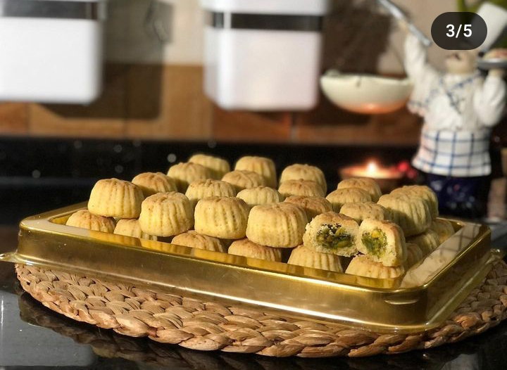 🍪 معمول بالفستق الحلبي_0