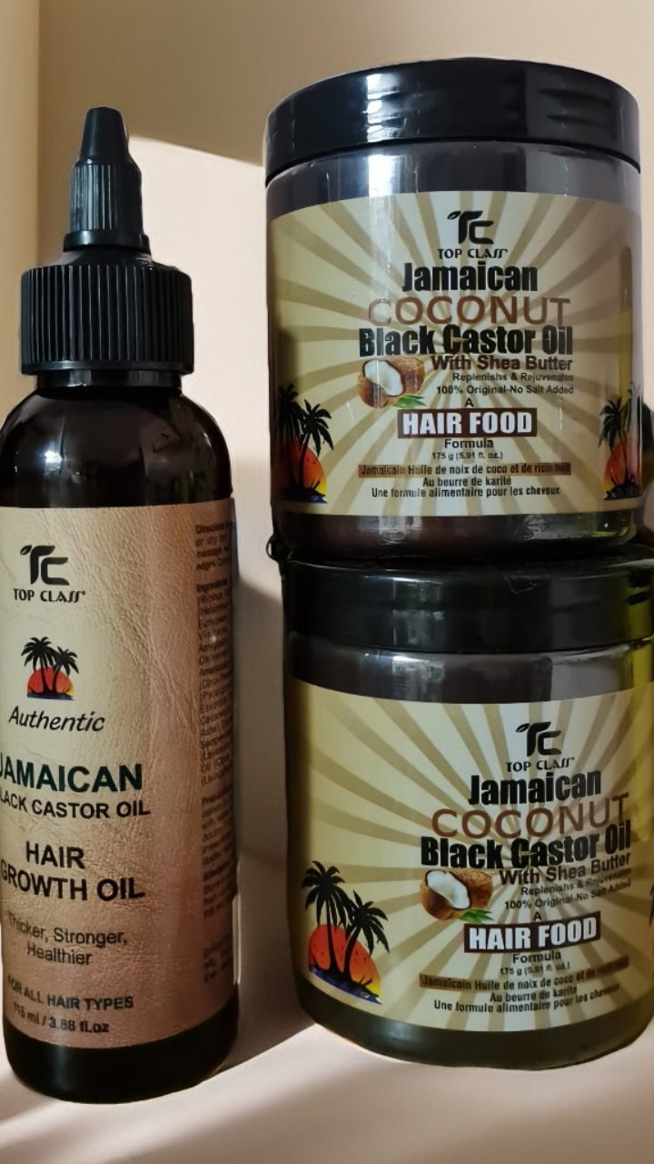 Jamaican black castor oil hair food_0