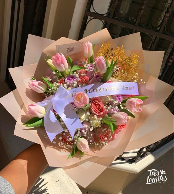Maxi ramo Rosas y Tulipanes premium_0