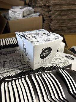 BRANDED CHINESE TAKEOUT PAILS - 3 SIZES / MOQ - 500 pieces 