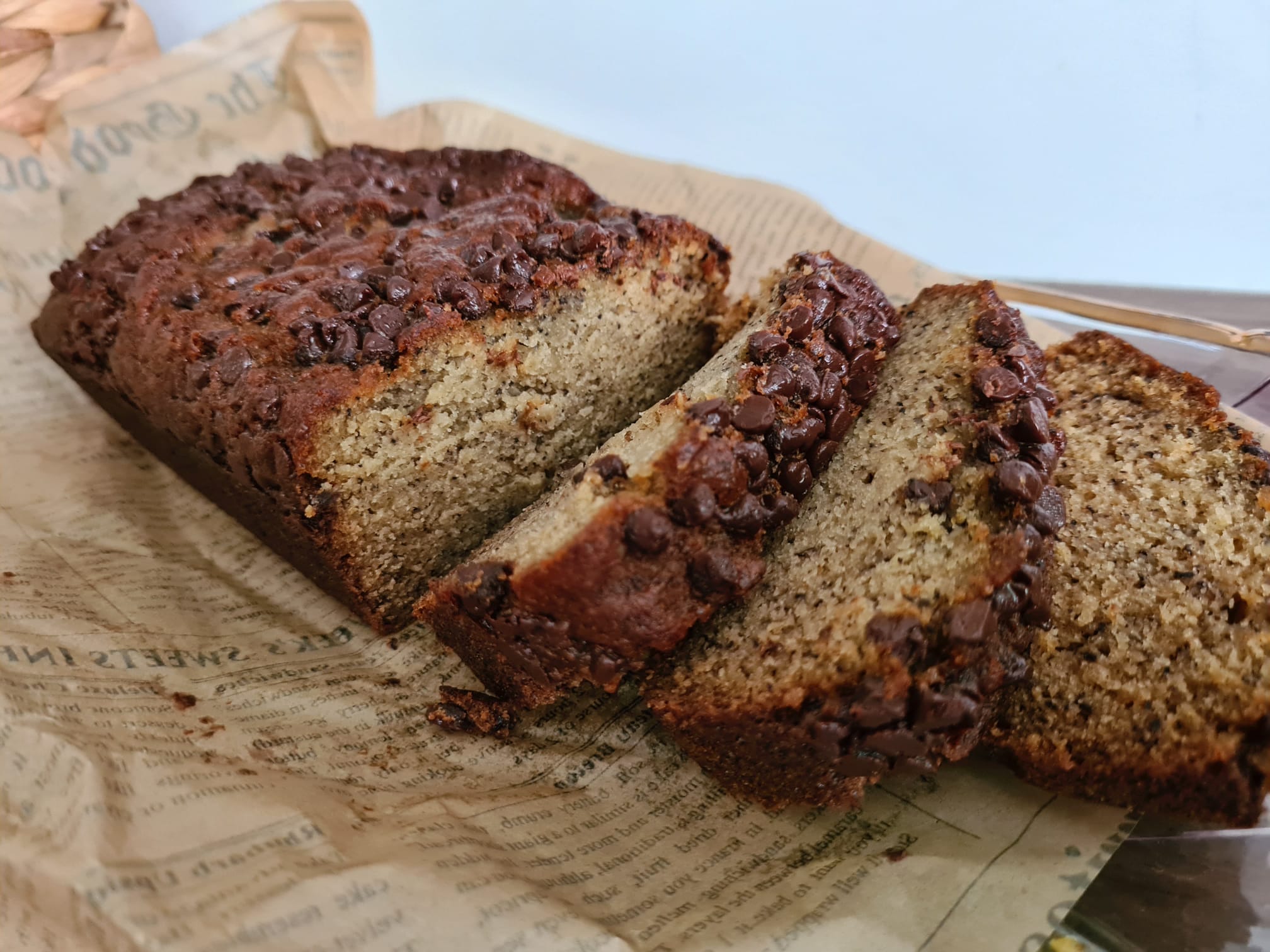 Banana Choc Cake 