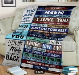 Personalized blanket Son