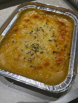 Baked Salmon Gratin 
