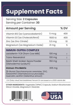 iHealth : 免疫之王 亂鐵蛋白 Immun Ferrin Supra