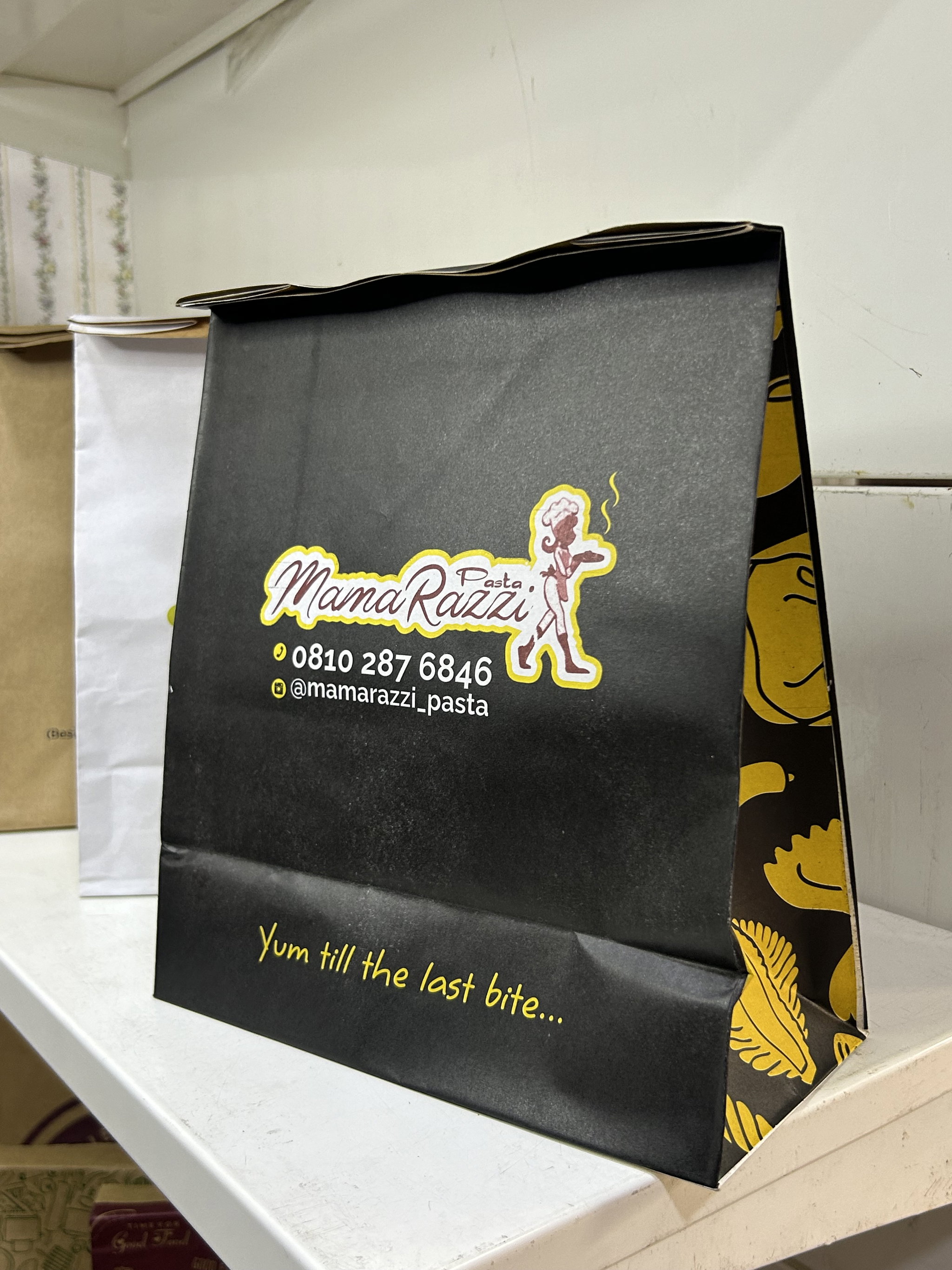 BRANDED KRAFT DELIVERY TAKEOUT BAGS - BROWN - 10.5’’ x 9’’ x 6’’ / MINIMUM ORDER QUANTITY OF 500 PIECES_4