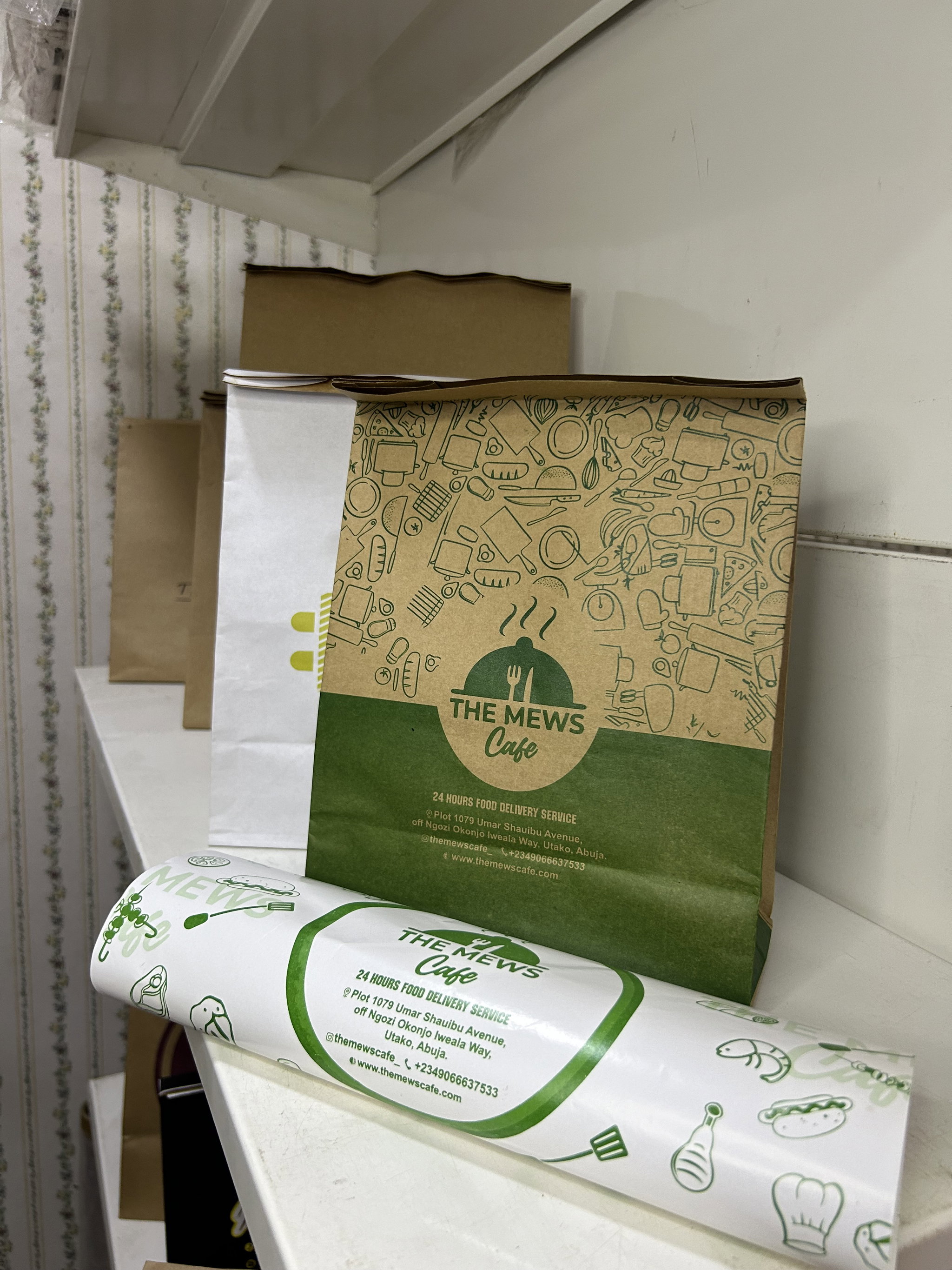 BRANDED KRAFT DELIVERY TAKEOUT BAGS - BROWN - 10.5’’ x 9’’ x 6’’ / MINIMUM ORDER QUANTITY OF 500 PIECES_19