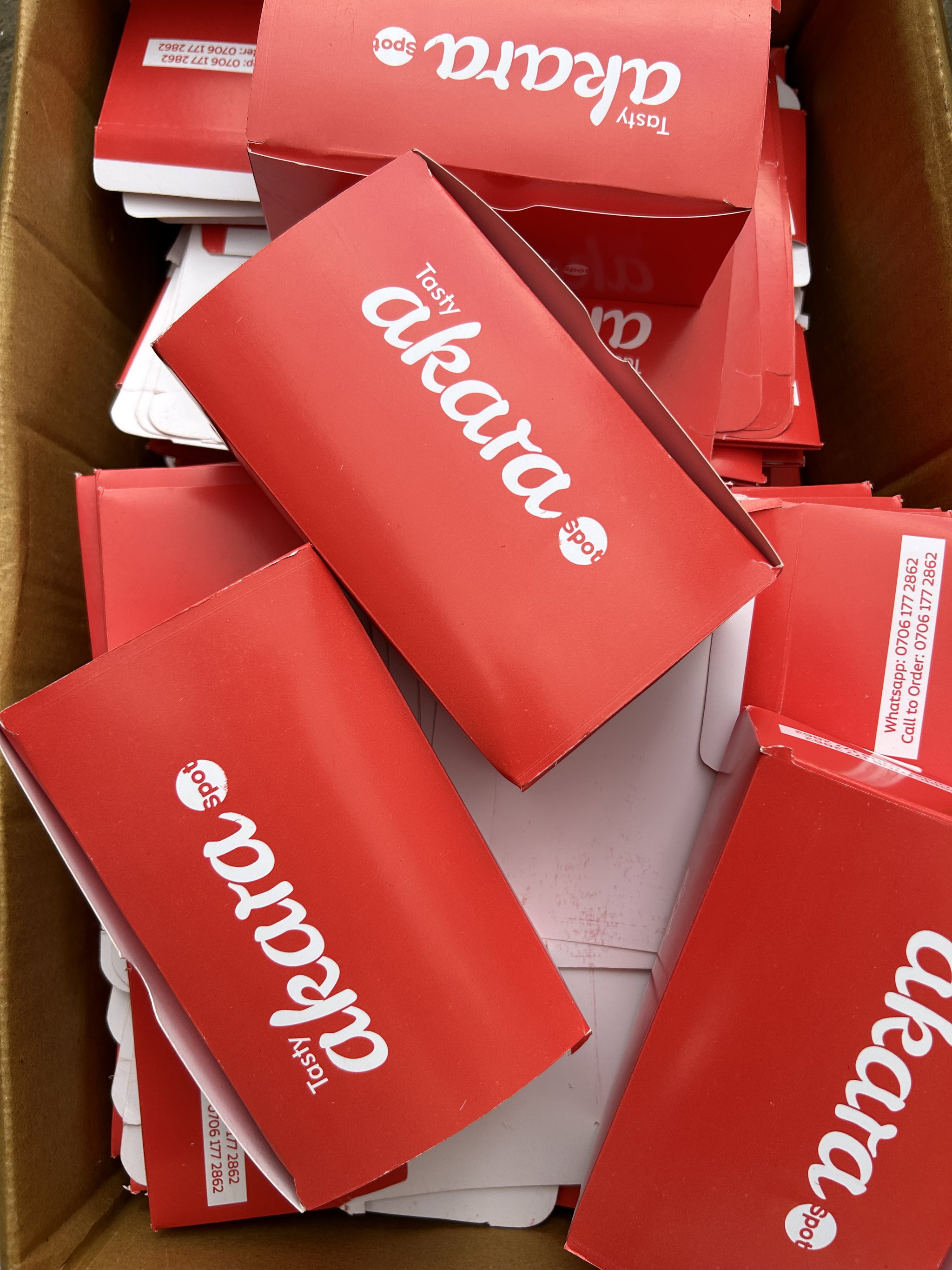 BRANDED TAKEOUT BOXES - 6” x 3” x 3” / MINIMUM ORDER QUANTITY OF 500 PIECES _2