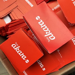 BRANDED TAKEOUT BOXES - 6” x 3” x 3” / MINIMUM ORDER QUANTITY OF 500 PIECES 