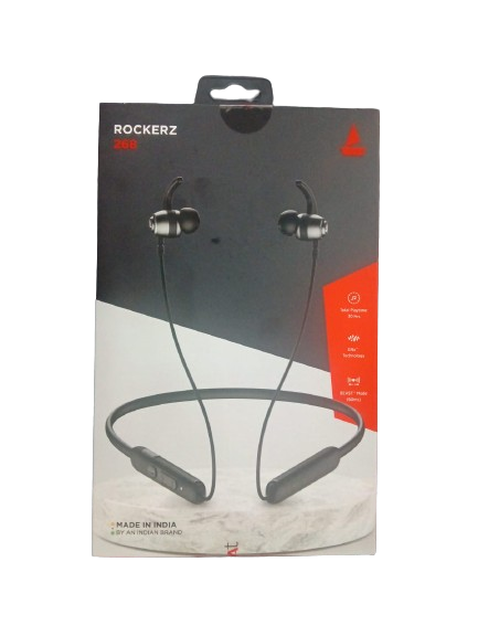 BoAt Rockerz 268 Neckband - Active black_1