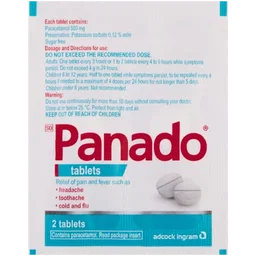 Panado Tablets 2 Pack