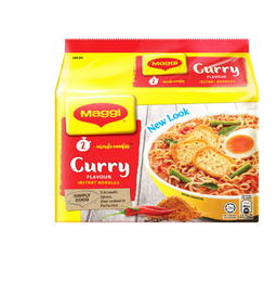 Maggi 2-Minute Instant Noodles - Curry ( 5 x 79 G)
