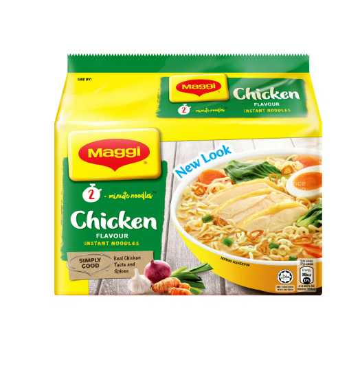 Maggi 2-Minute Instant Noodles - Chicken ( 5 x 77 G )_0