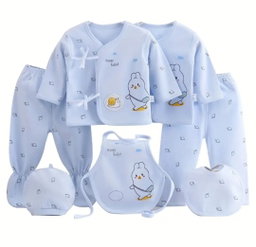 Pink 7 piece newborn set