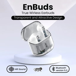 EVM EnBuds Transparent TWS - White