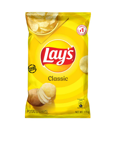 Lay's Potato Chips - Classic (170g )