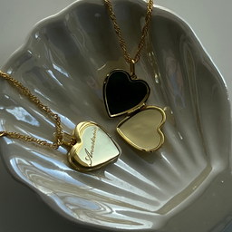 CUSTOM/ PERSONALIZED HEART LOCKET NECKLACE