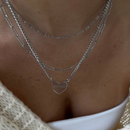 Custom/ Personalized Heart Necklace