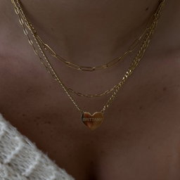 Custom/ Personalized Heart Necklace