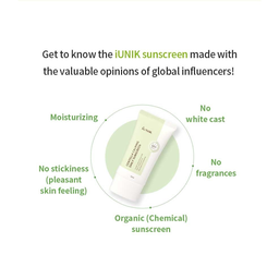 iUNIK Centella Calming Daily Sunscreen SPF50+ PA++++
