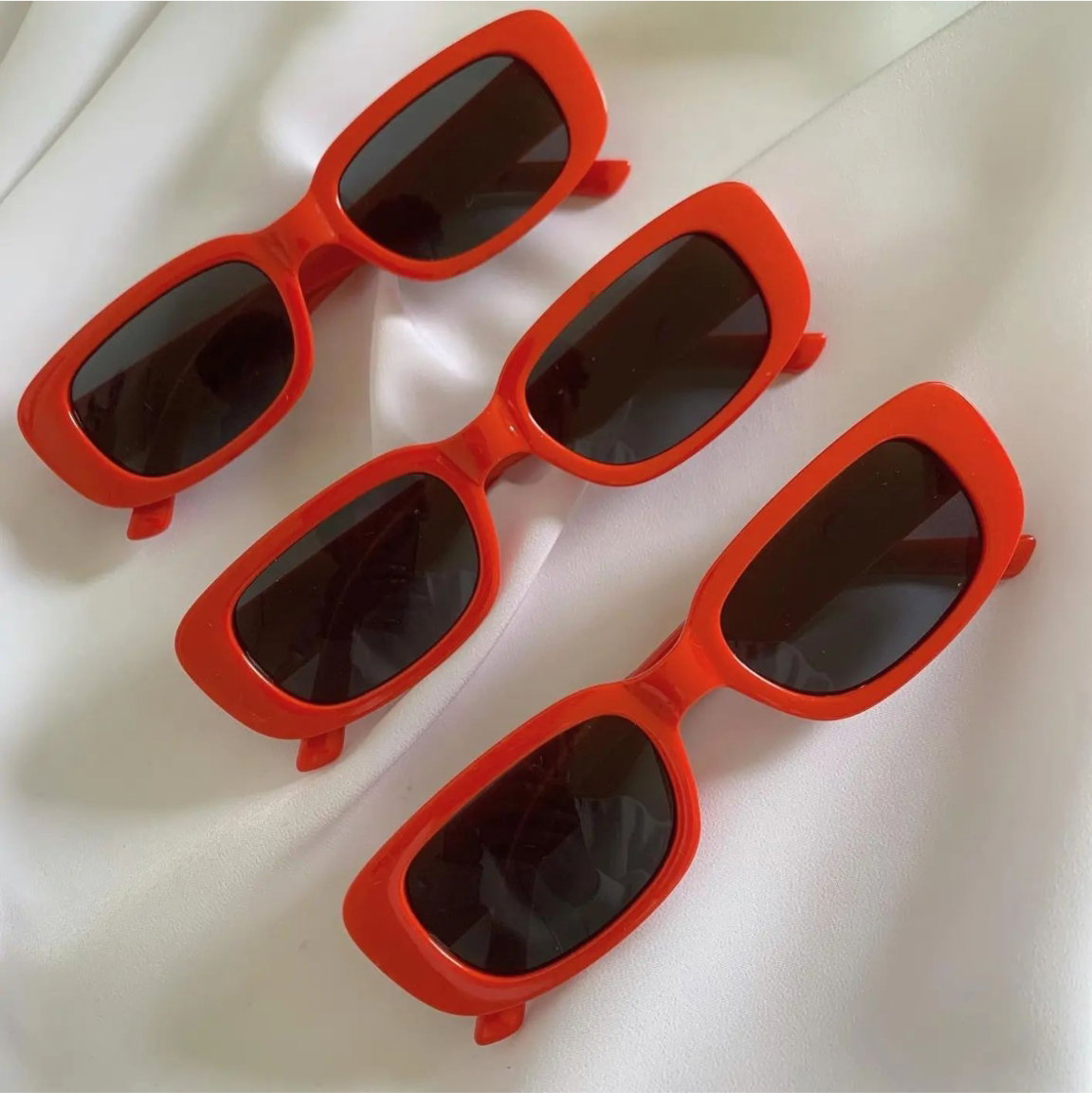 Red retro Sunglasses _1