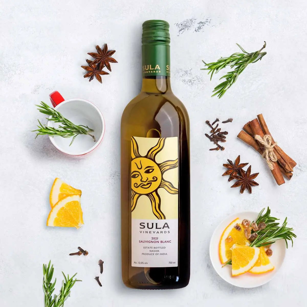 Sula Sauvignon Blanc White Wine 750ml_0