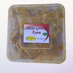 Satay Goreng Ayam - 1KG (Beku, Tanpa Kuah Satay)