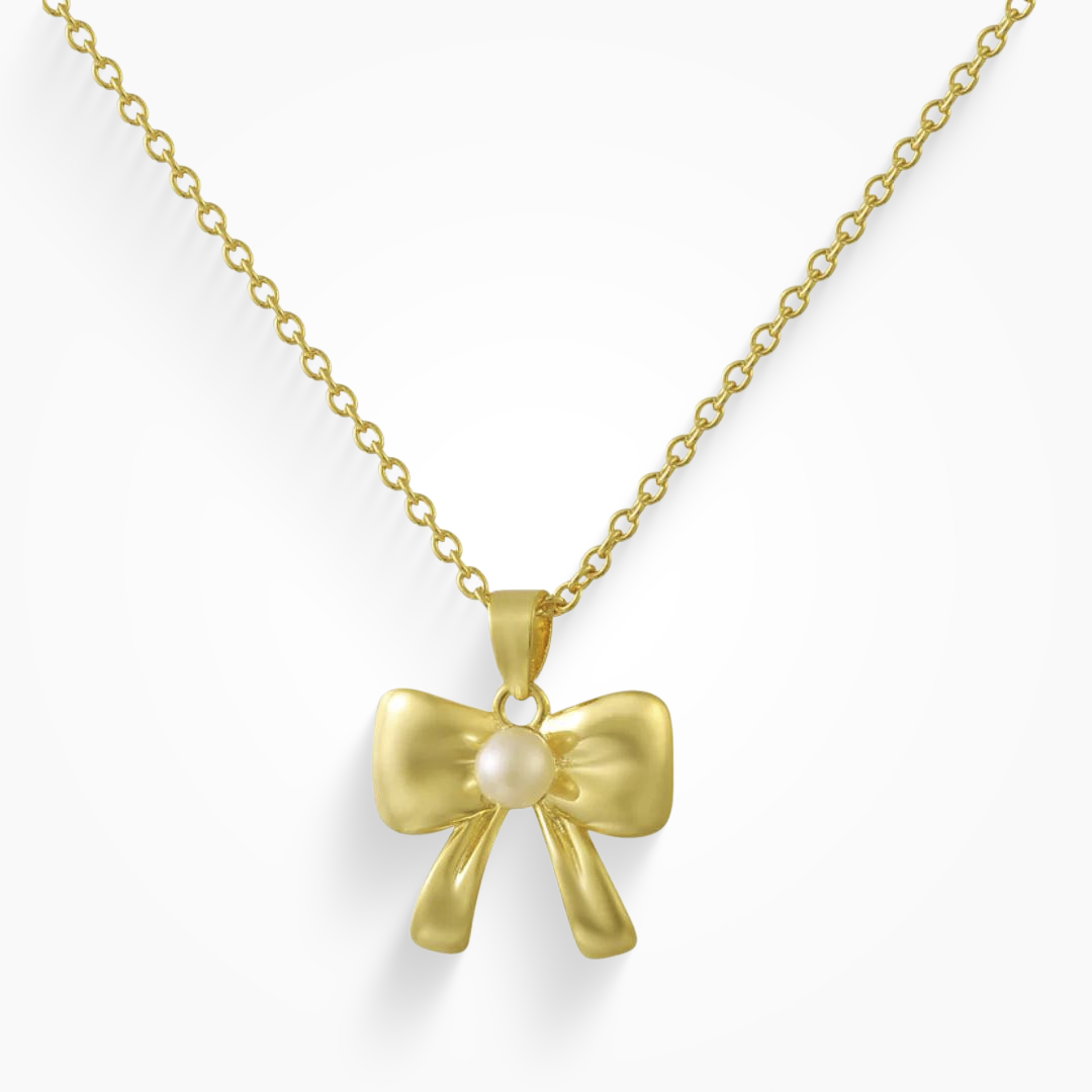Put a Bow on It Necklace_0