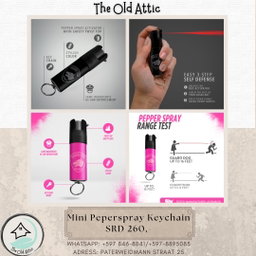Mini pepperspray Keychain 