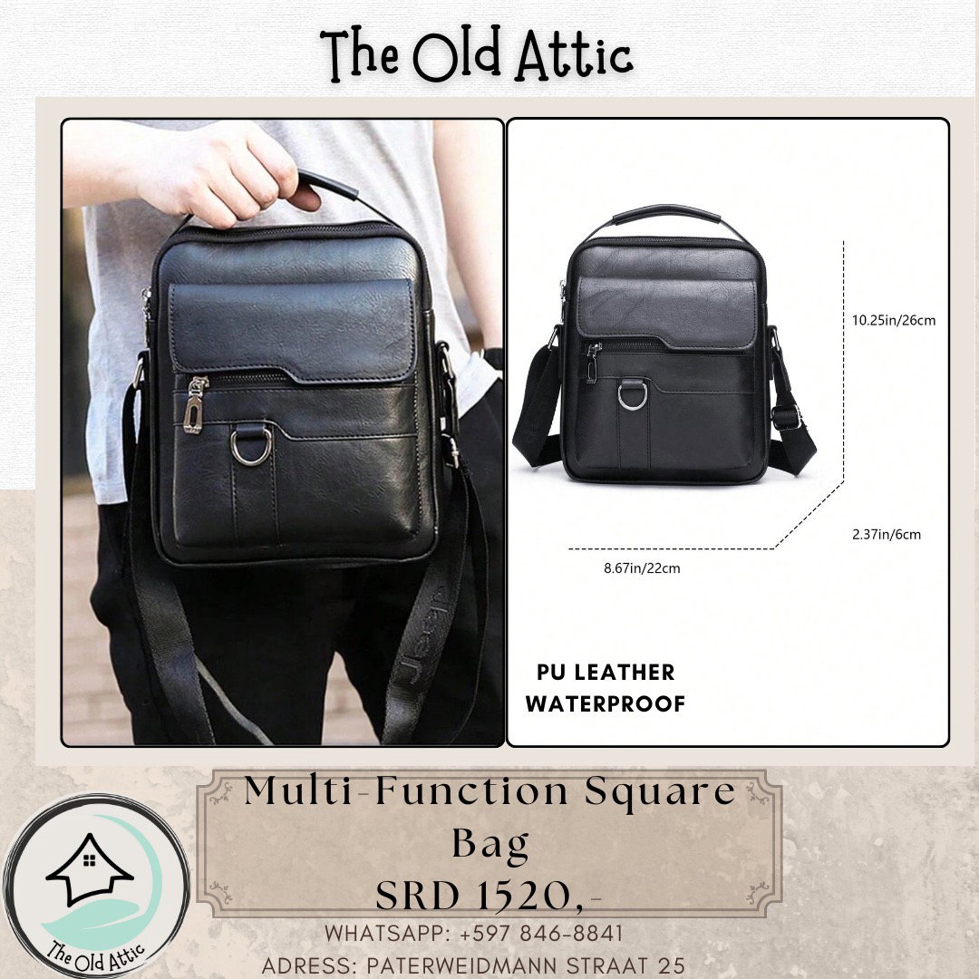 Multi function square bag