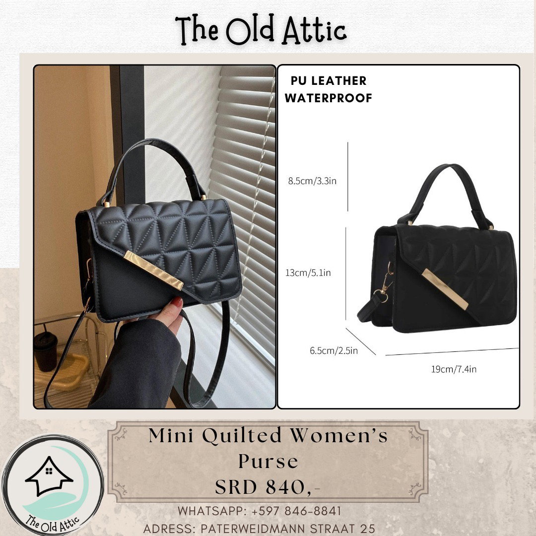 Mini quilted women’s purse 