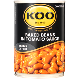 KOO Baked Beans In Tomato Sauce 410g
