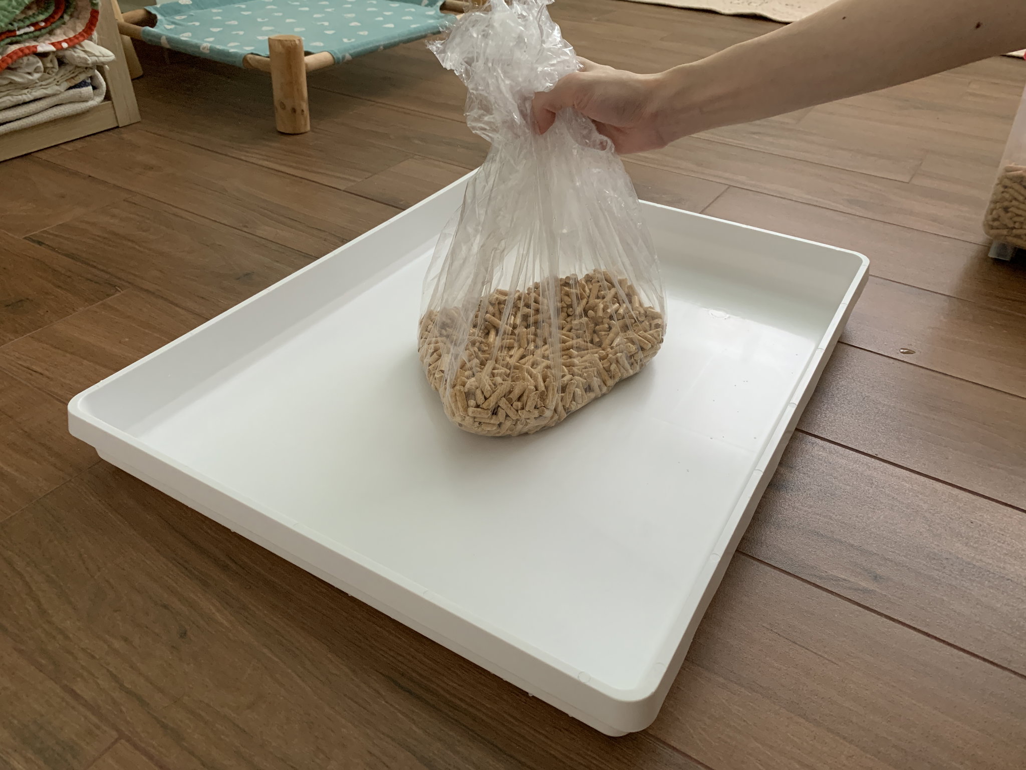 Pet toilet tray plastic sheet_2