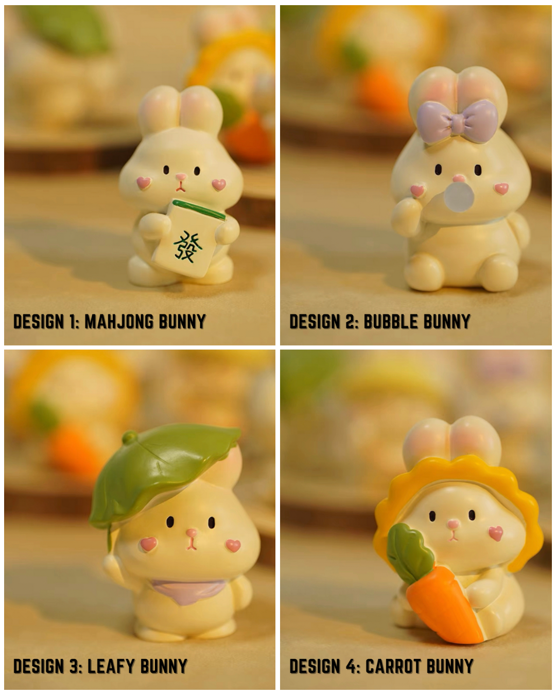 Bunny figurines 