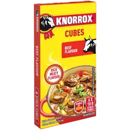 Knorrox Beef Flavoured Stock Cubes 6 x 10g