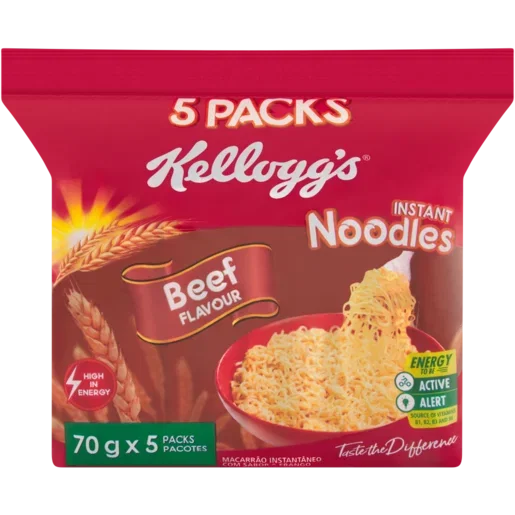 Kelloggs Assorted Noodles 5 x 70g_0