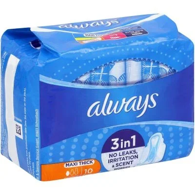 Always Maxi Pads 9's/10's
