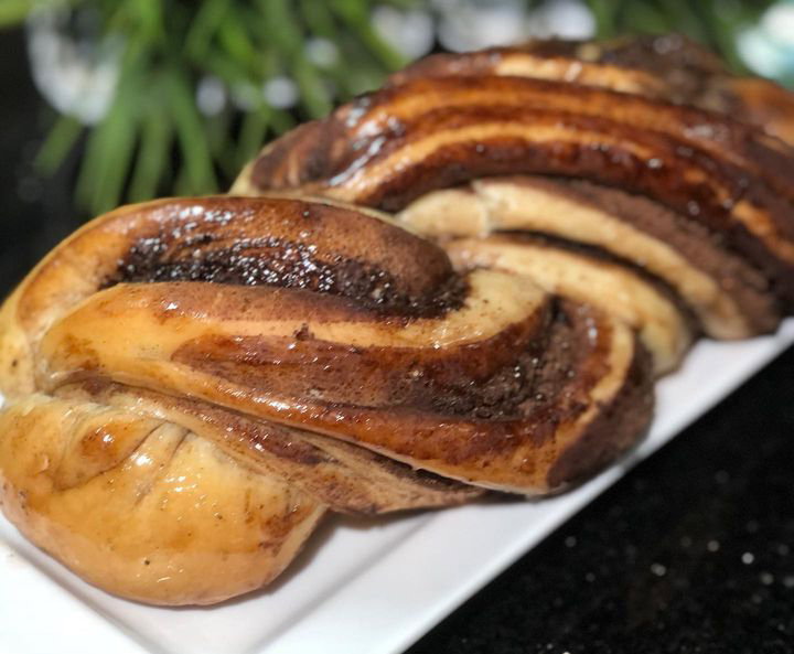 🍞 خبز البابكا بحشوة الشوكلاته_0