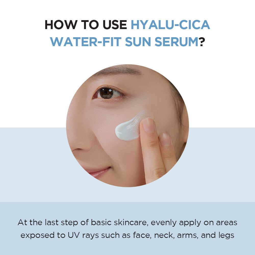 SKIN1004 Hyalu-Cica Water-Fit Sun Serum SPF50 PA++++ 13ml_4