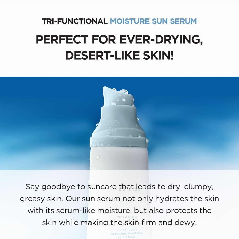 SKIN1004 Hyalu-Cica Water-Fit Sun Serum SPF50 PA++++ 13ml_3