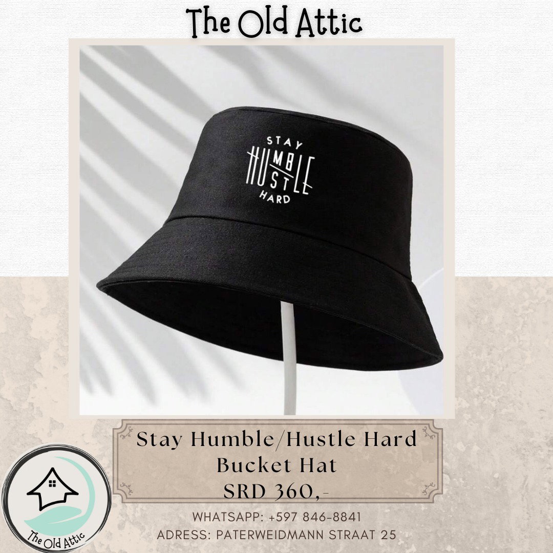 Stay humble bucket hat