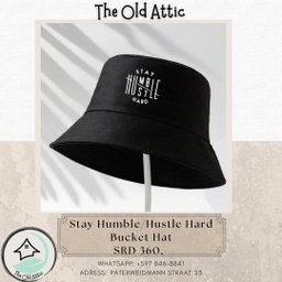 Stay humble bucket hat 