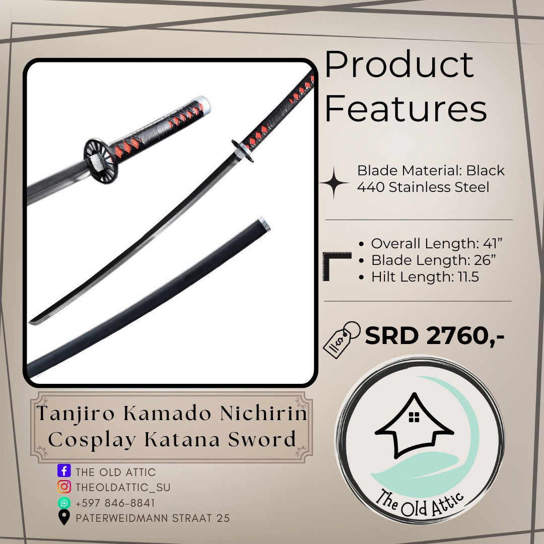 Tanjiro kamado nichirin cosplay _0