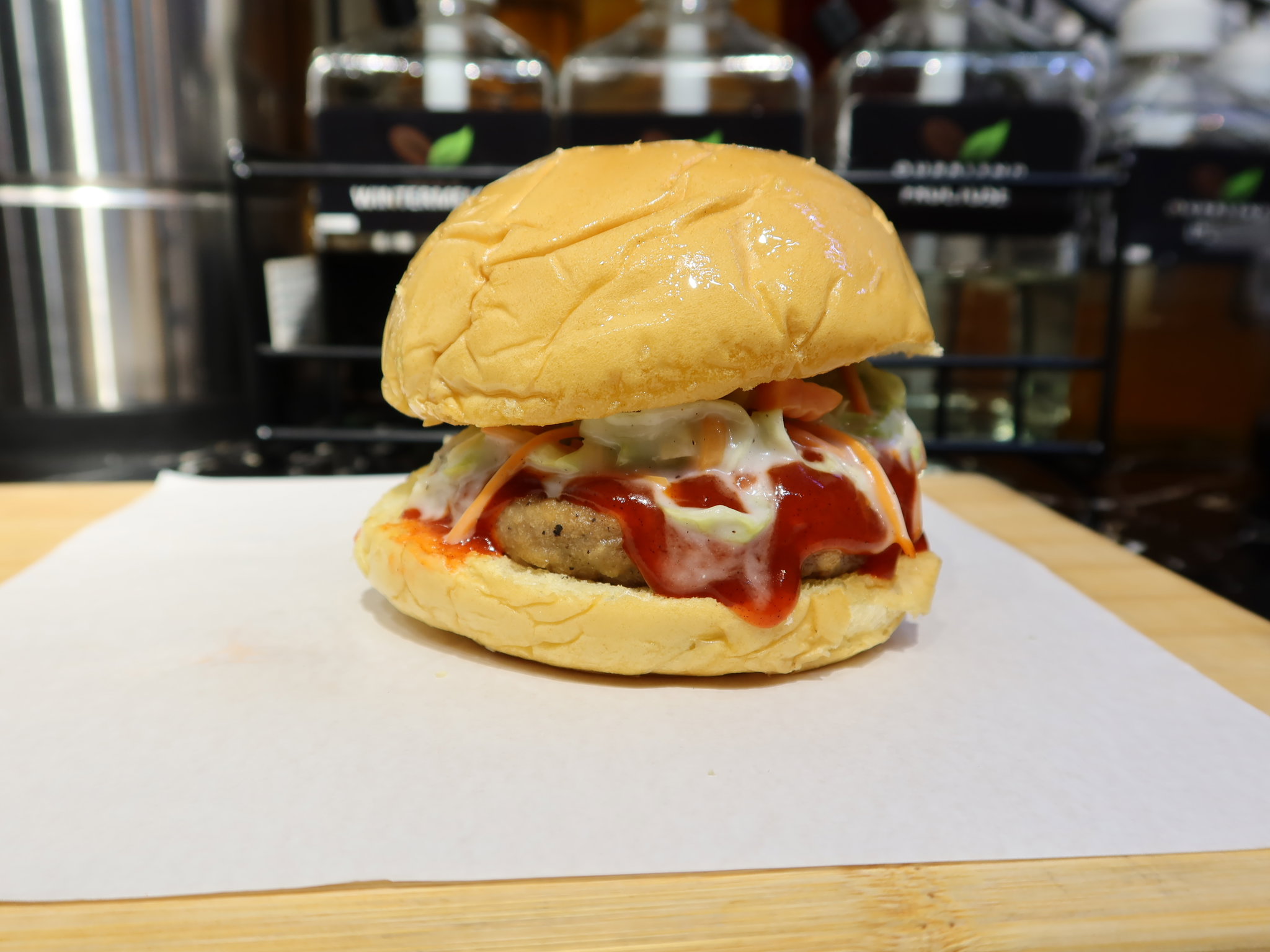 CK Quarter Pounder Burger with coleslaw _0
