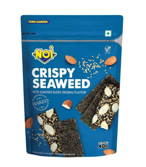 NOI Crispy Seaweed with Almond Slices Original ( 40 G )_0