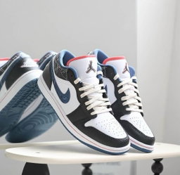 Air Jordan 1 Low Blue Sashiko